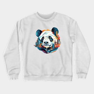 Panda Animal World Wildlife Beauty Discovery Crewneck Sweatshirt